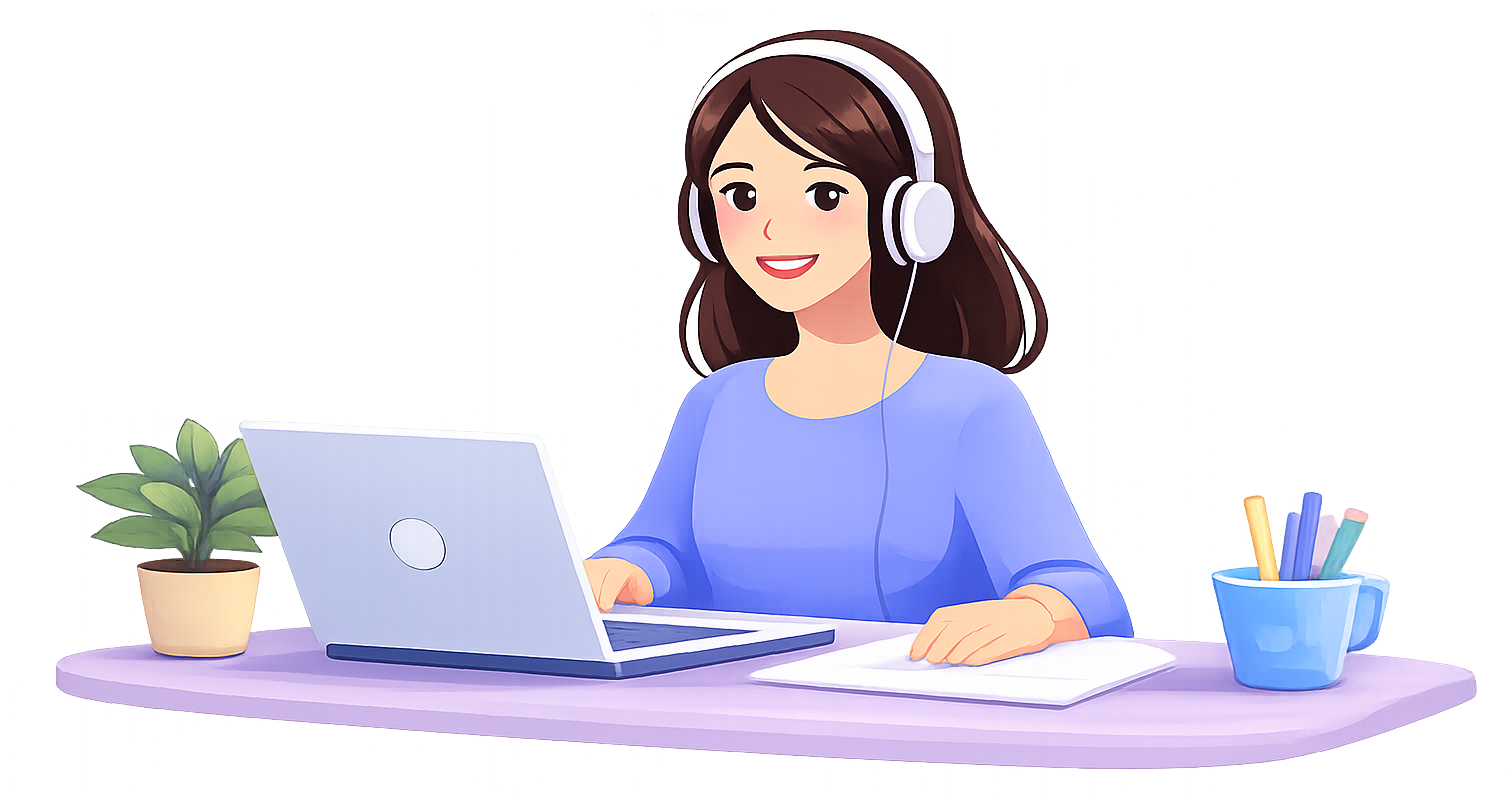 Online therapist session